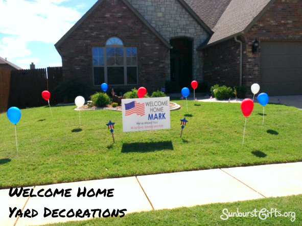 Welcome Home! | Yard Decorations - Thoughtful Gifts | Sunburst