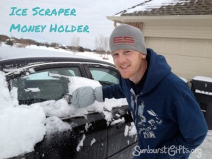 Icescraper Money Holder Gift Idea