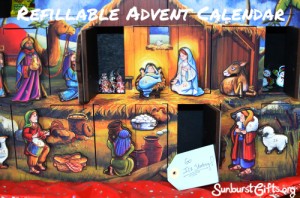 Refillable Advent Calendar Gift