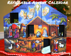 Refillable Advent Calendar Gift