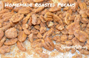 Homemade Roasted Pecans Edible Gift Idea