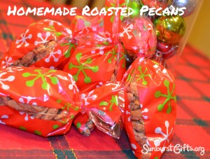 Homemade Roasted Pecans Edible Gift Idea