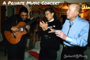 Private Music Concert Meaningful Gift Idea