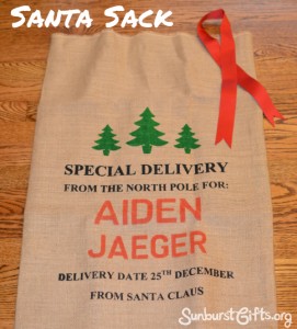 Santa Sack Family Tradition Gift Idea