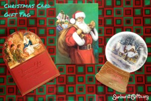 Christmas Card Gift Tag Gift Idea