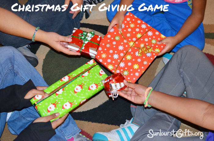 Christmas Gift Giving Passing Game