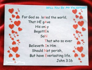 Will You Be My Valentine Gift Idea