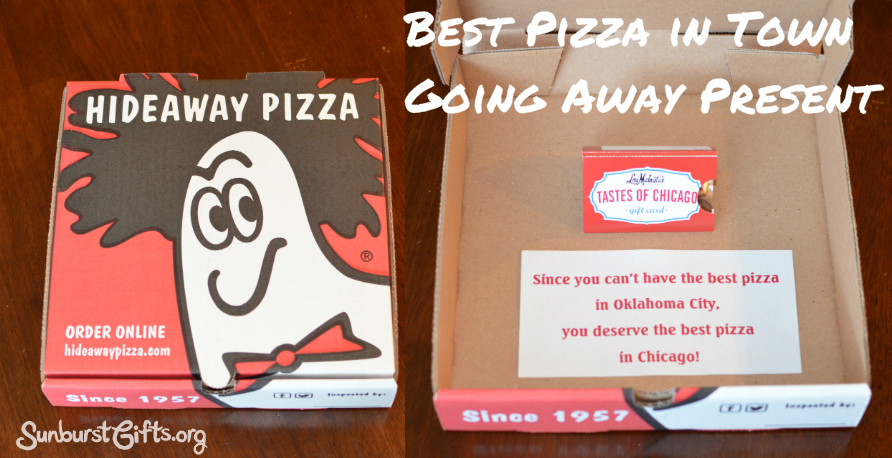 A Going Away Present Anyone Will Love | Best Pizza in Town