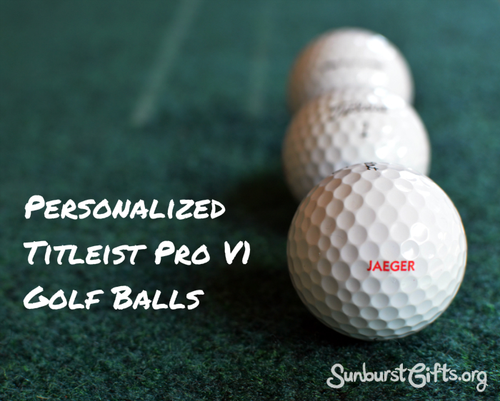 Gift for Him | Personalized Titleist Pro V1 Golf Balls