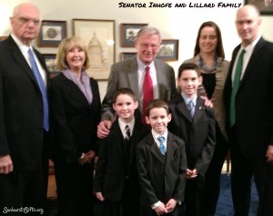 Senator-Inhofe-and-Lillard-Family-sunburst-gifts