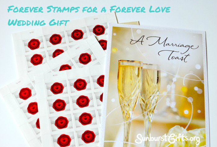 Forever Stamps for a Forever Love, Wedding Gift - Thoughtful Gifts, Sunburst GiftsThoughtful Gifts