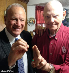 Barry-Switzer-OU-sign-language-thoughtful-gift-idea