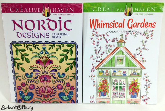 Relax & De-stress With Coloring Books for Adults - Thoughtful Gifts, Sunburst GiftsThoughtful Gifts