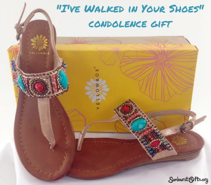 “I’ve Walked in Your Shoes” Condolence Gift