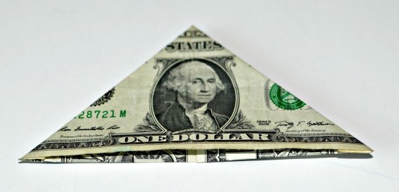 money-crown-creative-gift-triangle