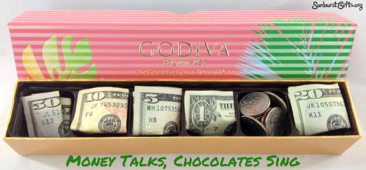 Money Talks, Chocolates Sing! Perfect Women’s Gift