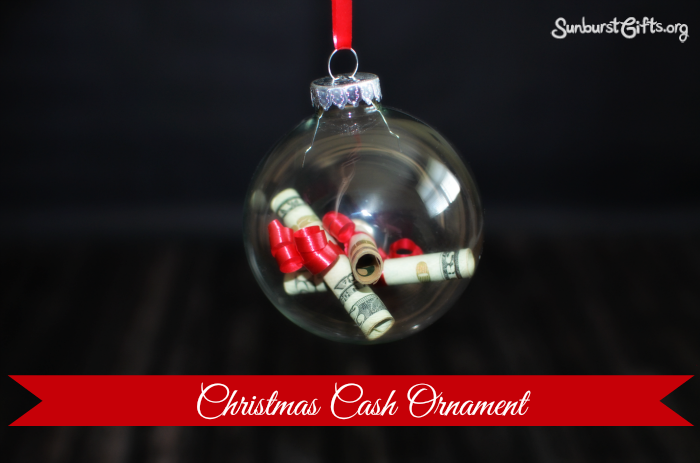 Christmas Cash Ornament