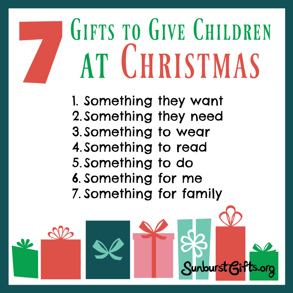 7 Gifts to Give Children at Christmas