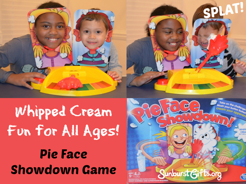 Pie Face Showdown Game | Whipped Cream Fun For All Ages