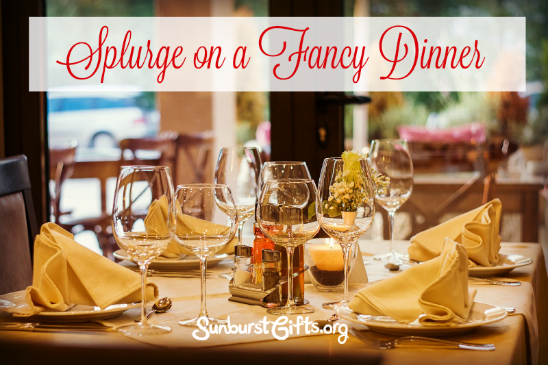 Splurge on a Fancy Dinner | Culinary Experience