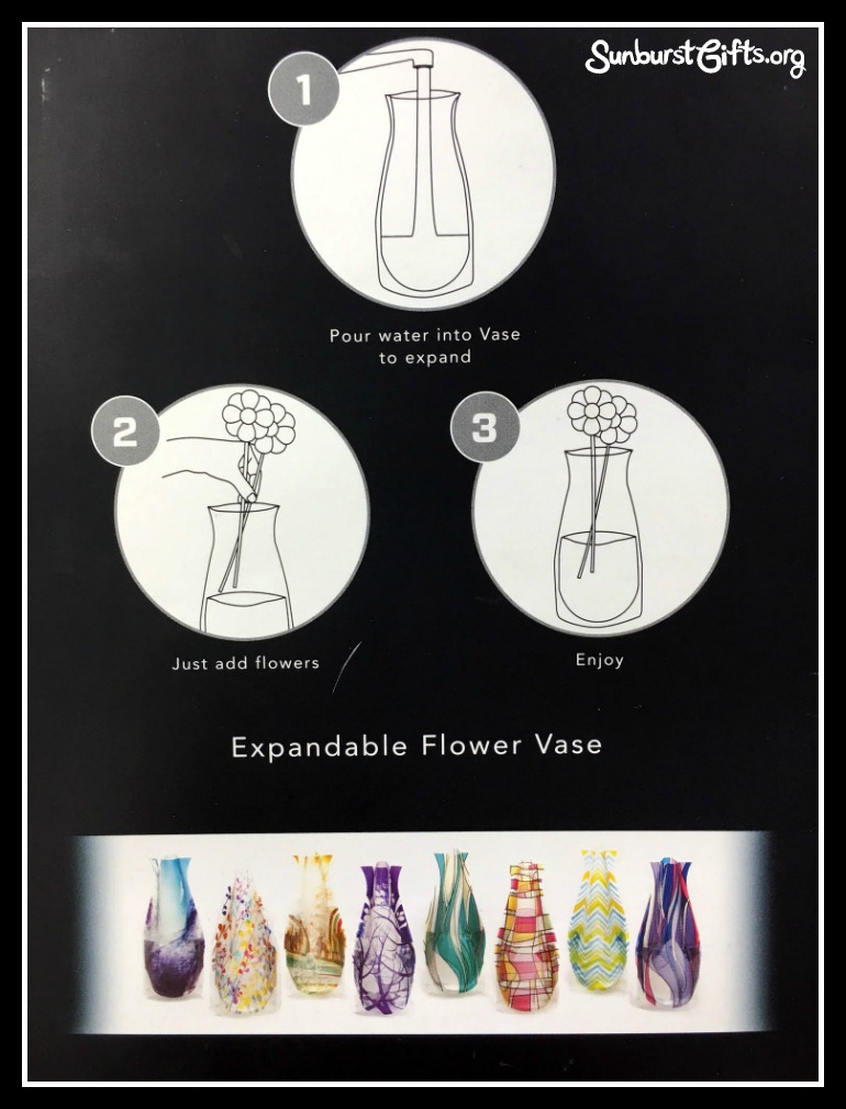 Collapsible and Expandable Flower Vase