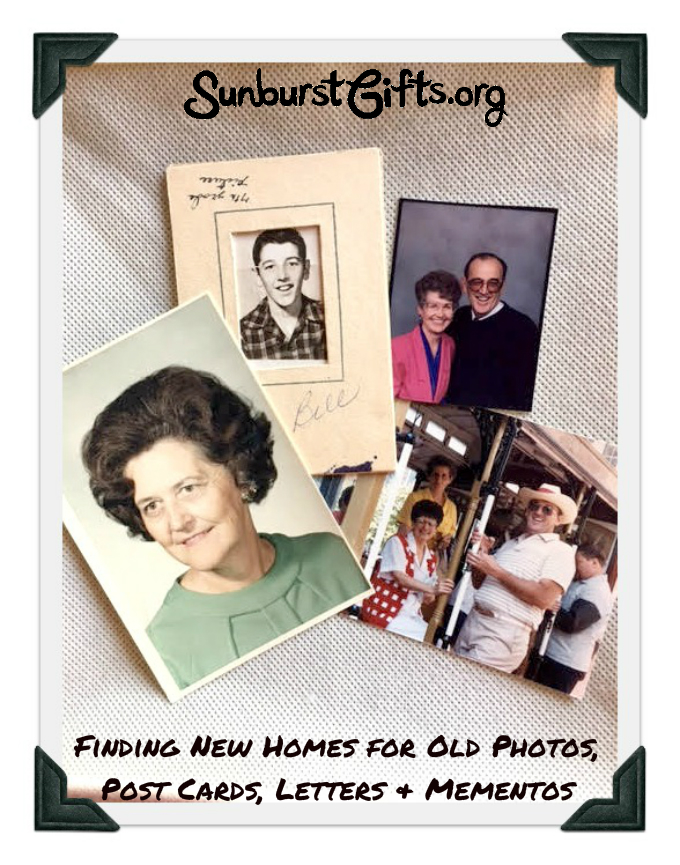 Finding New Homes for Old Photos, Post Cards, Letters & Mementos