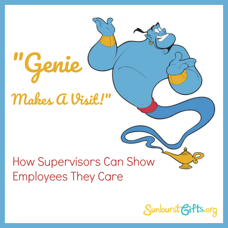 Genie Makes A Visit to Employees