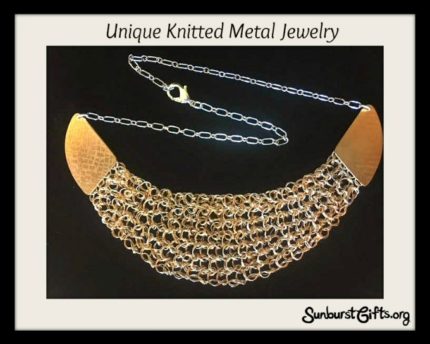 unqiue-knitted-metal-necklace-jewelry-thoughtful-gift-idea