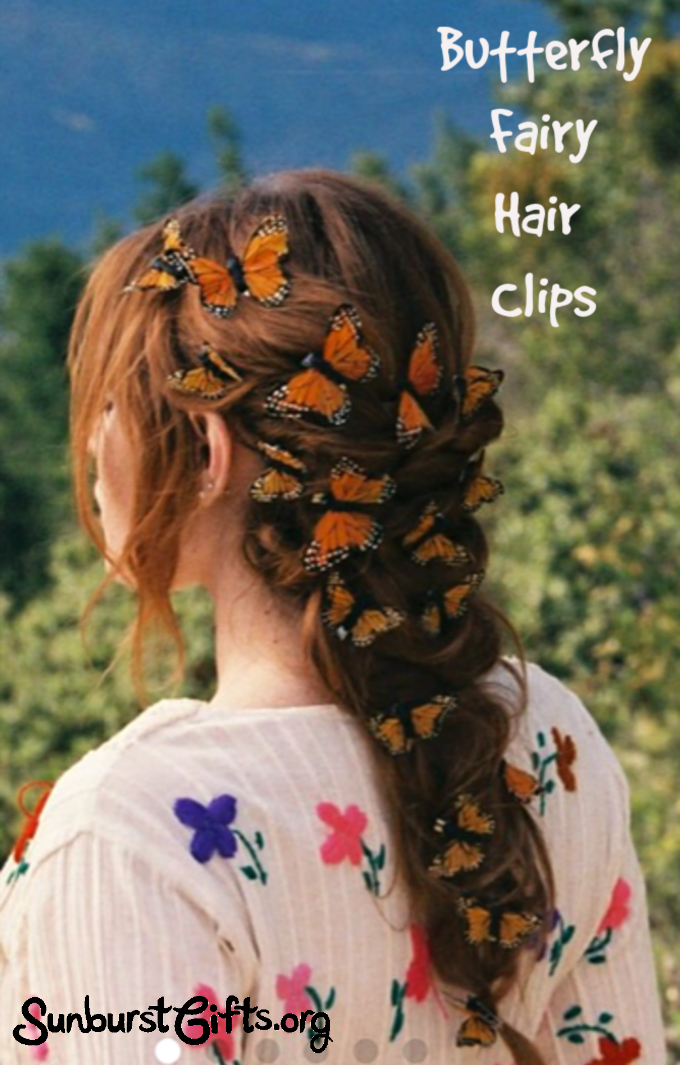 Butterfly Fairy Hair Clips
