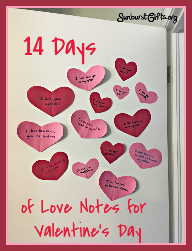 14 Days of Love Notes for Valentine’s Day