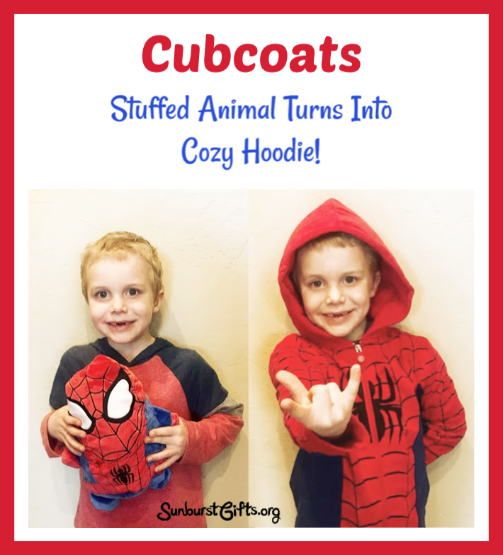 Cubcoats | Stuffed Animal Turns Into Cozy Hoodie