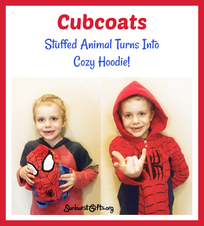 stuffed animals that turn into jackets