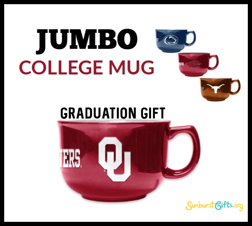 Jumbo College Mug | Graduation Gift