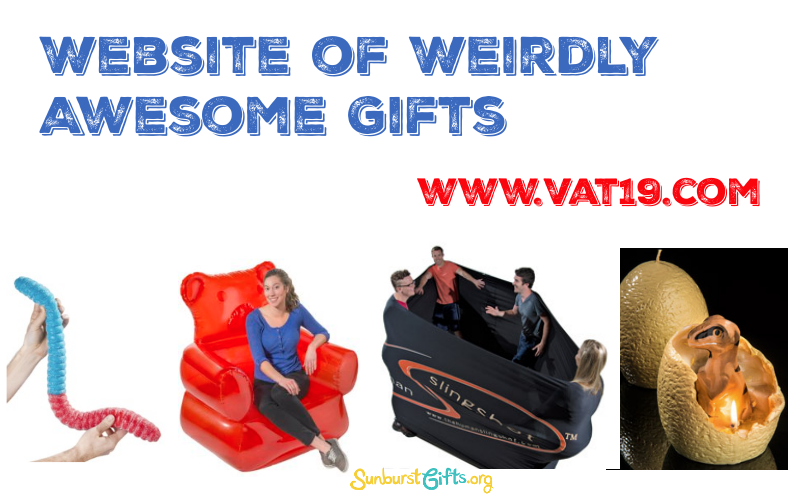 Website of Weirdly Awesome Gifts